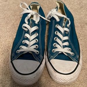 Women’s blue Converse All Star size 6 1/2. Used only worn a few times.